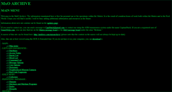 Desktop Screenshot of mxoarchive.net